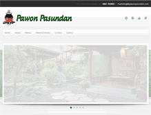 Tablet Screenshot of pawonpasundan.com